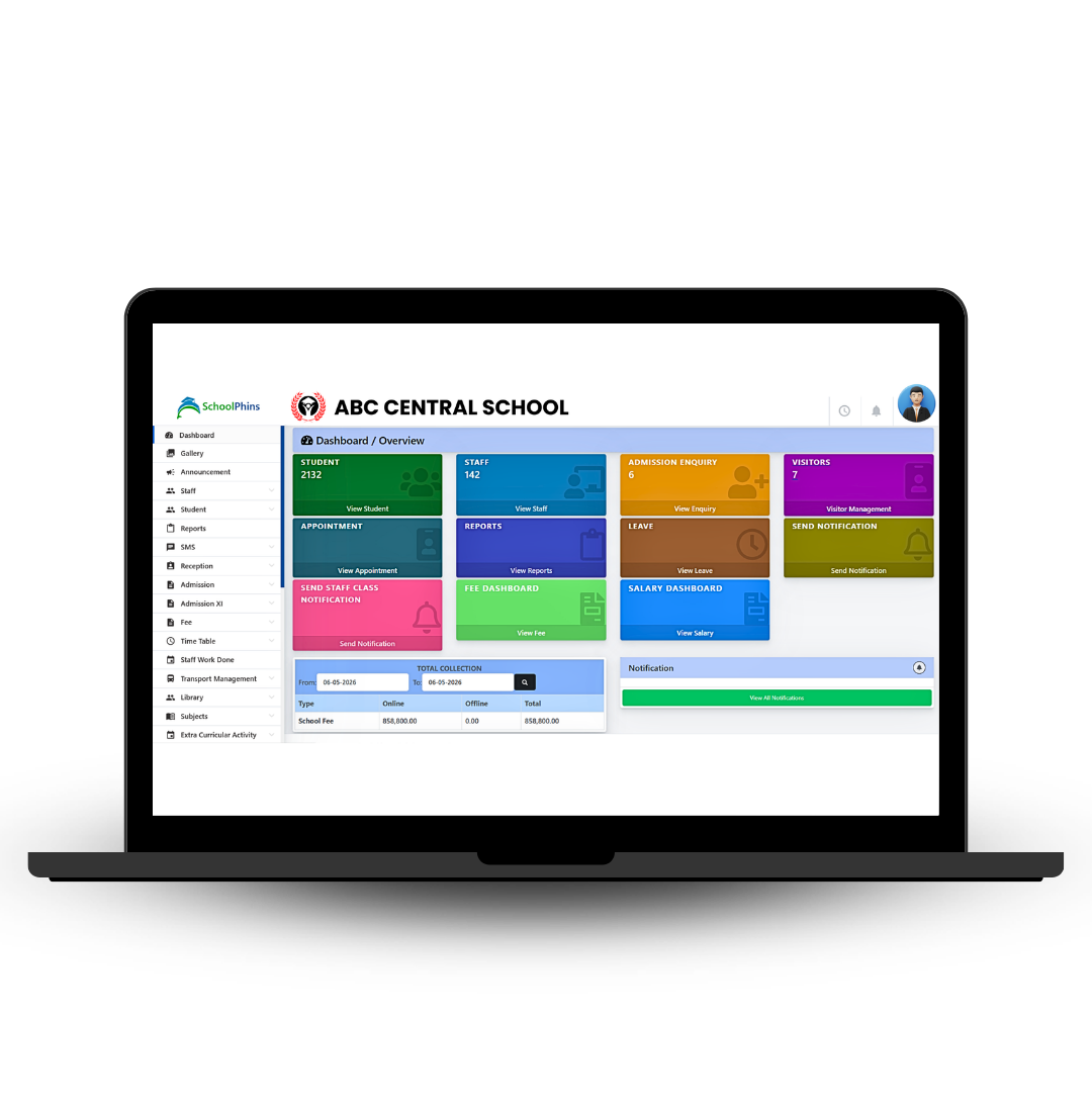 Admin Web Portal